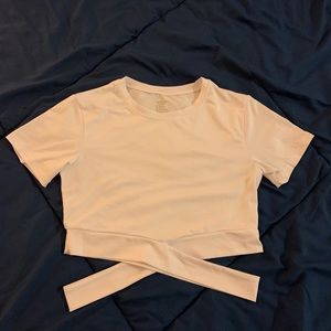 NVGTN White Crop Top S